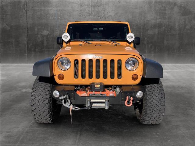 used 2012 Jeep Wrangler Unlimited car, priced at $16,797