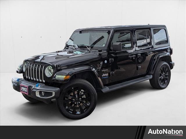 used 2022 Jeep Wrangler Unlimited 4xe car, priced at $31,354