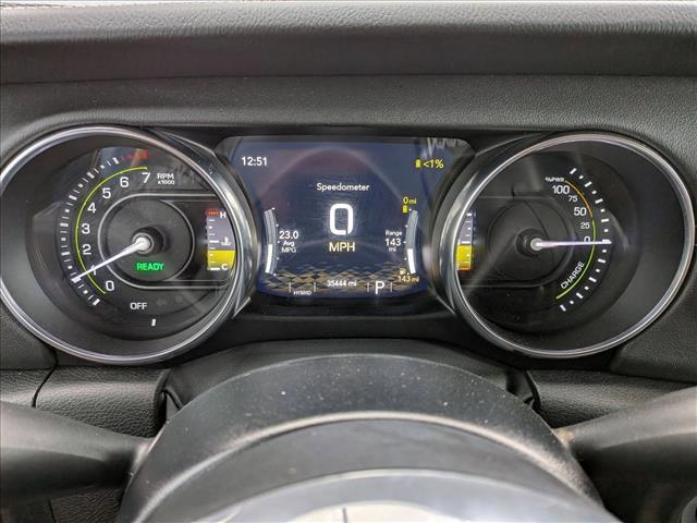 used 2022 Jeep Wrangler Unlimited 4xe car, priced at $31,354