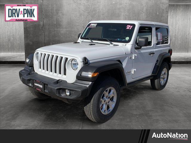 used 2021 Jeep Wrangler car, priced at $29,700