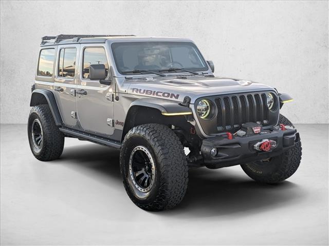 used 2018 Jeep Wrangler Unlimited car, priced at $29,532