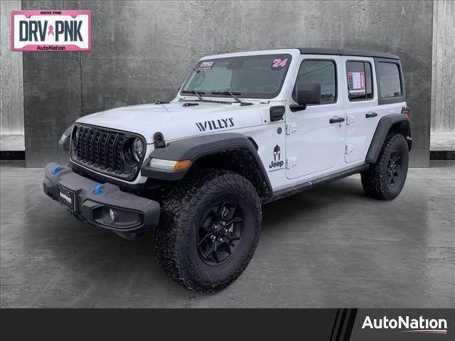 used 2024 Jeep Wrangler 4xe car, priced at $39,000