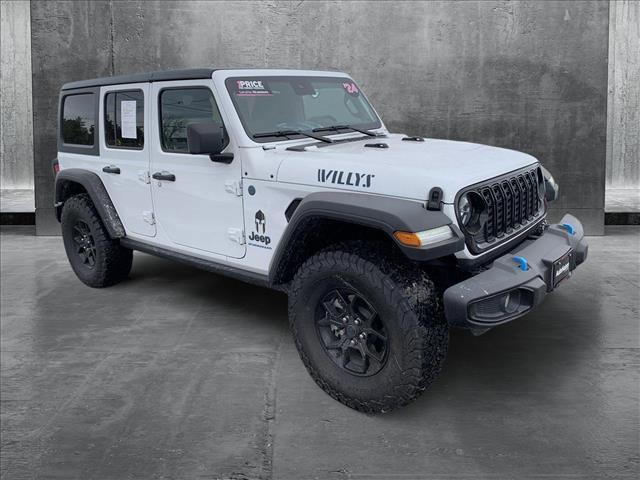 used 2024 Jeep Wrangler 4xe car, priced at $39,000