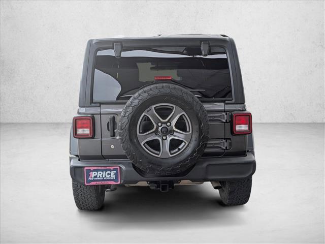 used 2018 Jeep Wrangler Unlimited car, priced at $21,653