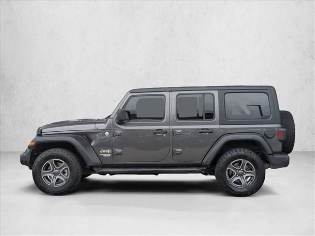 used 2018 Jeep Wrangler Unlimited car, priced at $21,653