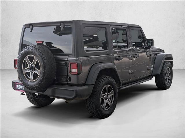 used 2018 Jeep Wrangler Unlimited car, priced at $21,653