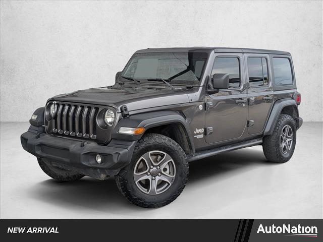 used 2018 Jeep Wrangler Unlimited car, priced at $21,653