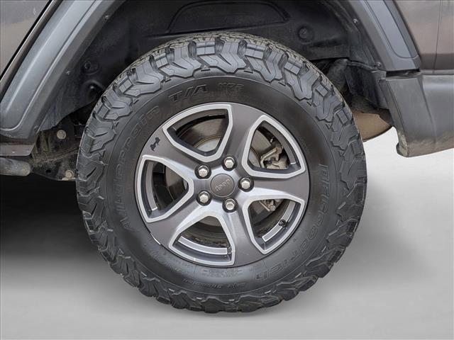 used 2018 Jeep Wrangler Unlimited car, priced at $21,653