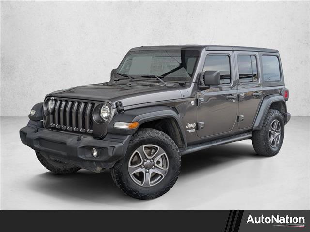 used 2018 Jeep Wrangler Unlimited car, priced at $21,653