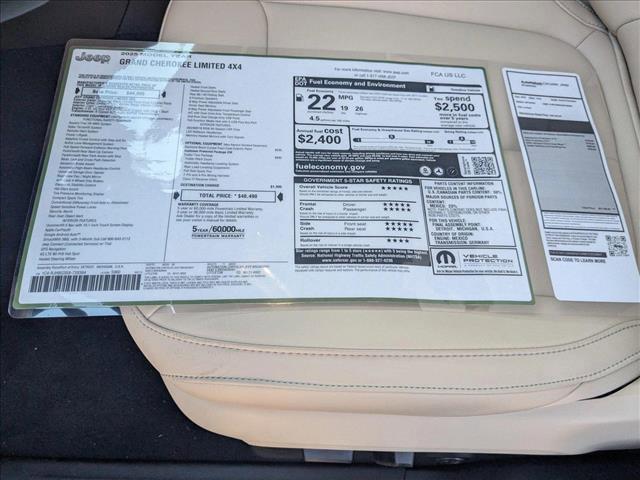 new 2025 Jeep Grand Cherokee car, priced at $45,254