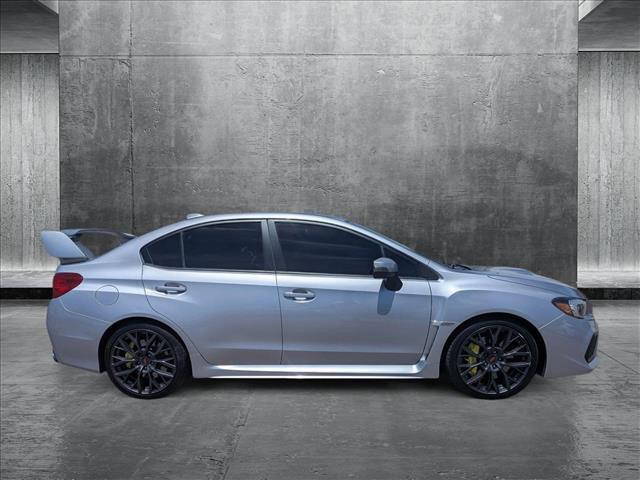 used 2018 Subaru WRX STI car, priced at $27,300