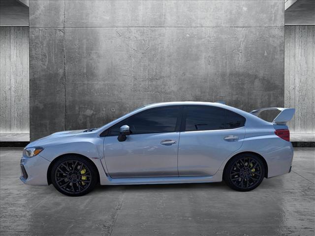used 2018 Subaru WRX STI car, priced at $27,300