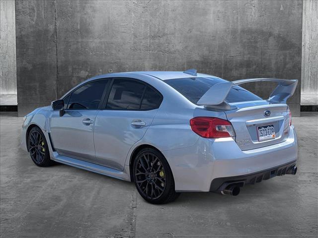 used 2018 Subaru WRX STI car, priced at $27,300