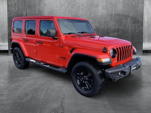 used 2020 Jeep Wrangler Unlimited car, priced at $31,557