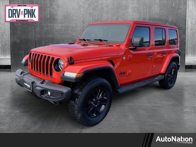 used 2020 Jeep Wrangler Unlimited car, priced at $31,557