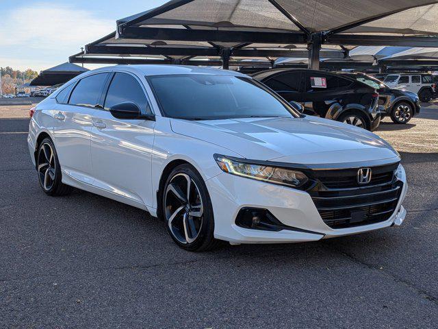 used 2021 Honda Accord car, priced at $23,823