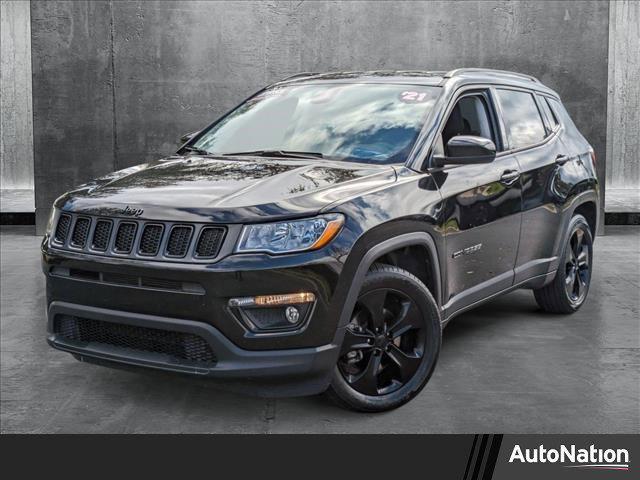 used 2021 Jeep Compass car, priced at $19,200