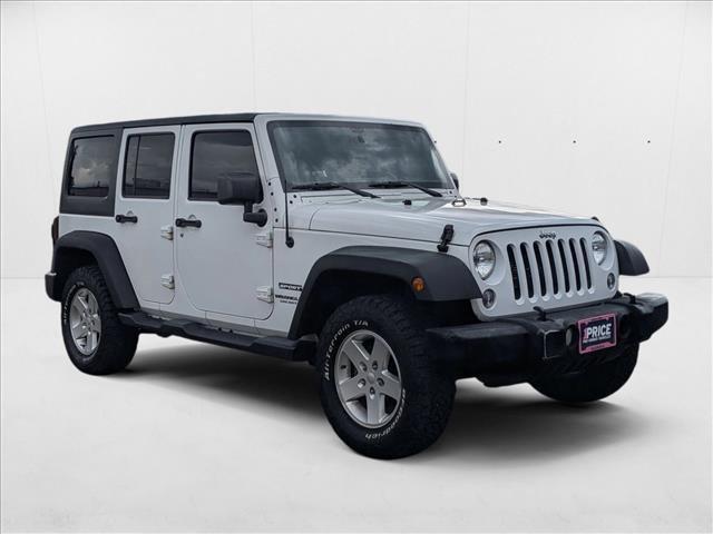 used 2016 Jeep Wrangler Unlimited car, priced at $19,307