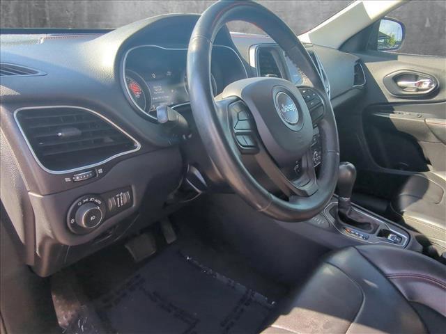 used 2019 Jeep Cherokee car, priced at $17,800