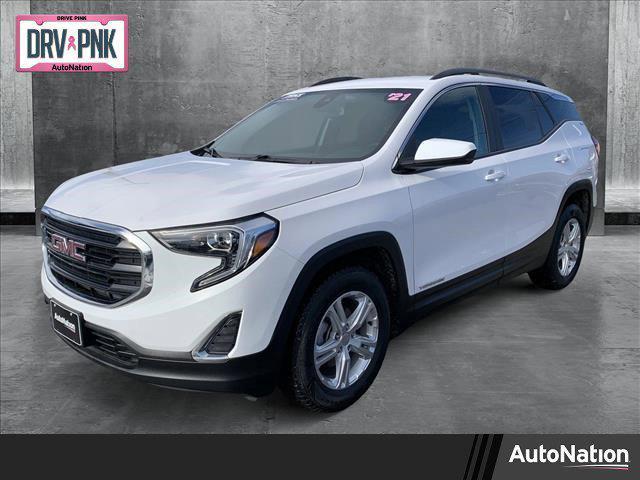 used 2021 GMC Terrain car, priced at $23,245