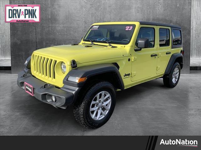 used 2023 Jeep Wrangler car, priced at $31,314