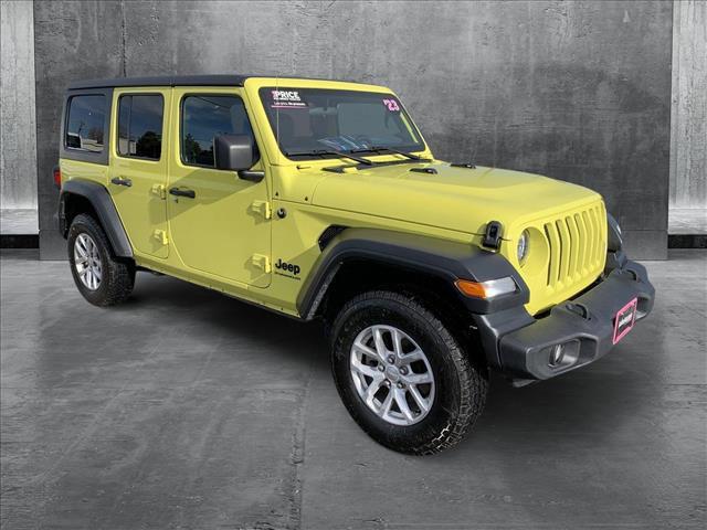 used 2023 Jeep Wrangler car, priced at $30,664