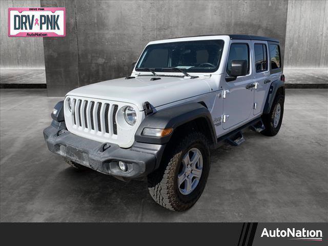 used 2020 Jeep Wrangler Unlimited car, priced at $28,000