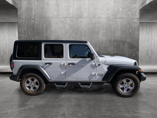 used 2020 Jeep Wrangler Unlimited car, priced at $28,000