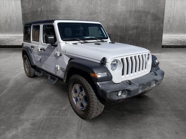 used 2020 Jeep Wrangler Unlimited car, priced at $28,000