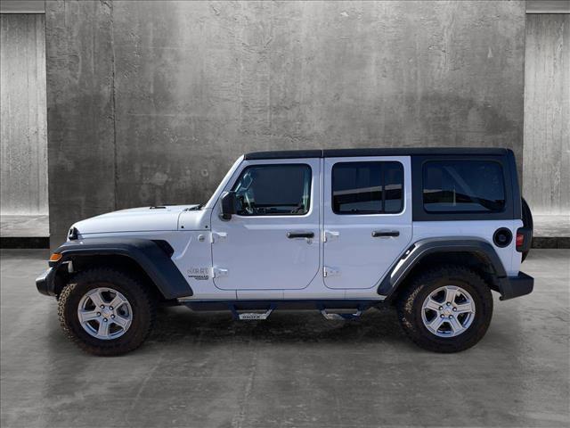 used 2020 Jeep Wrangler Unlimited car, priced at $28,000