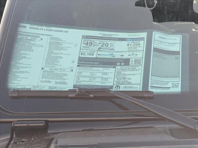new 2025 Jeep Wrangler 4xe car, priced at $66,244