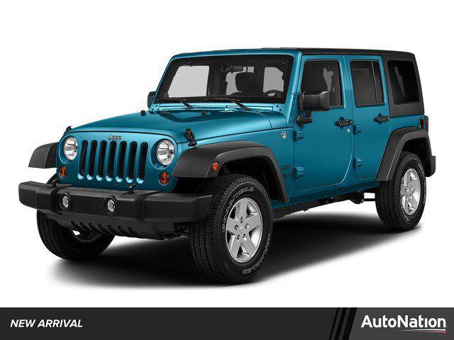 used 2017 Jeep Wrangler Unlimited car, priced at $25,007