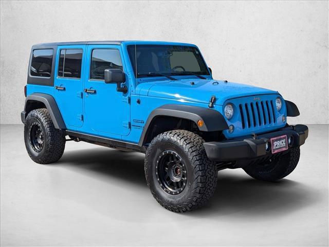used 2017 Jeep Wrangler Unlimited car, priced at $19,990