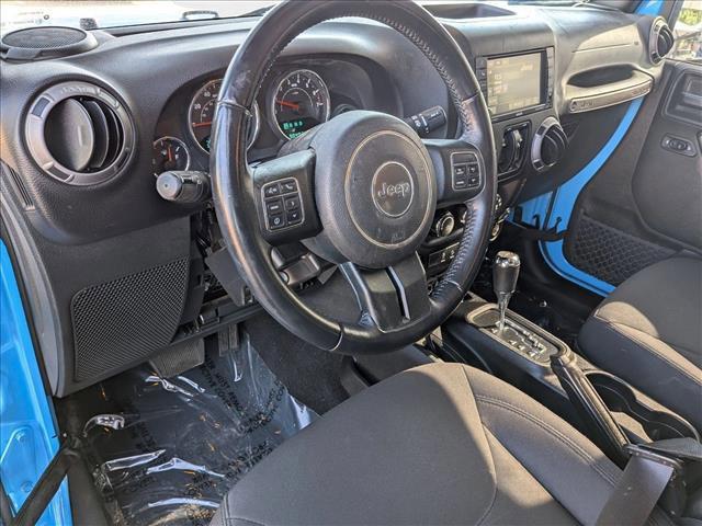 used 2017 Jeep Wrangler Unlimited car, priced at $23,510