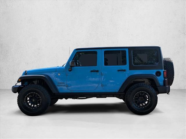 used 2017 Jeep Wrangler Unlimited car, priced at $19,990