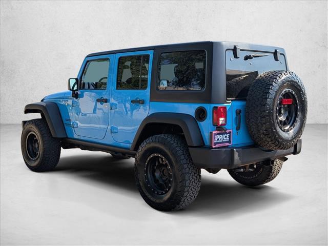 used 2017 Jeep Wrangler Unlimited car, priced at $19,990
