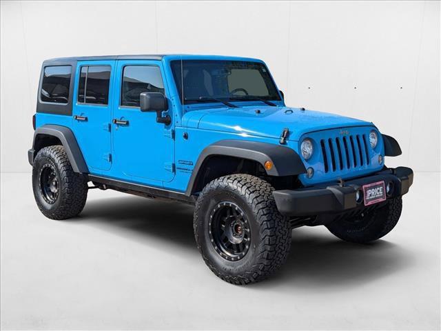 used 2017 Jeep Wrangler Unlimited car, priced at $23,510