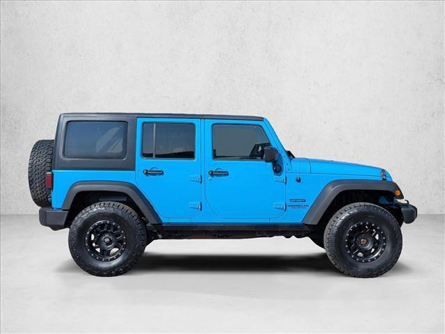 used 2017 Jeep Wrangler Unlimited car, priced at $19,990