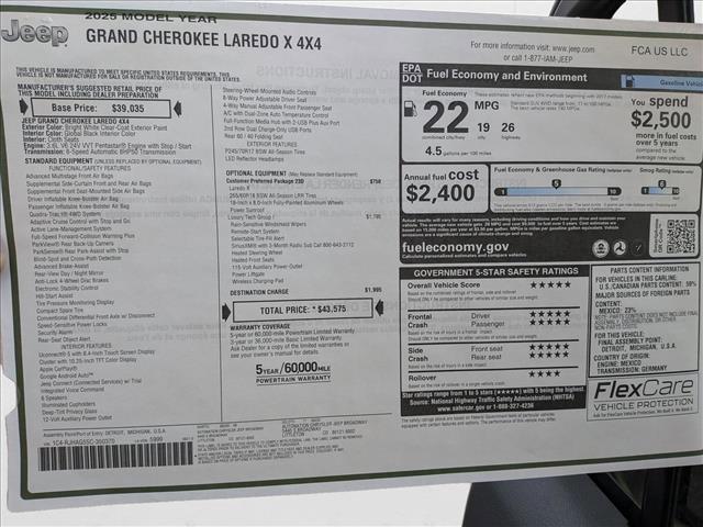 new 2025 Jeep Grand Cherokee car, priced at $41,090