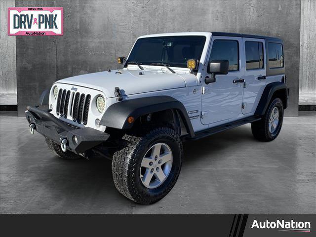 used 2015 Jeep Wrangler Unlimited car, priced at $17,500