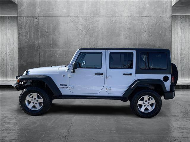 used 2015 Jeep Wrangler Unlimited car, priced at $17,920