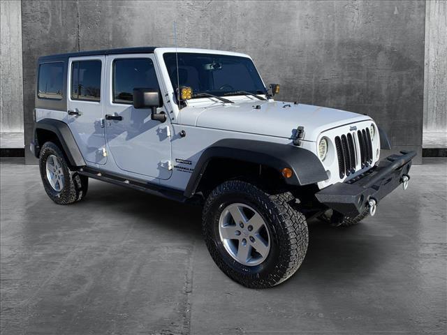 used 2015 Jeep Wrangler Unlimited car, priced at $17,920