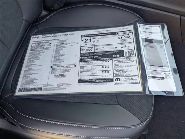 new 2025 Jeep Grand Cherokee L car, priced at $49,524