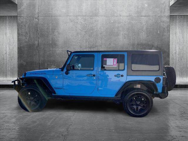 used 2017 Jeep Wrangler Unlimited car, priced at $24,787