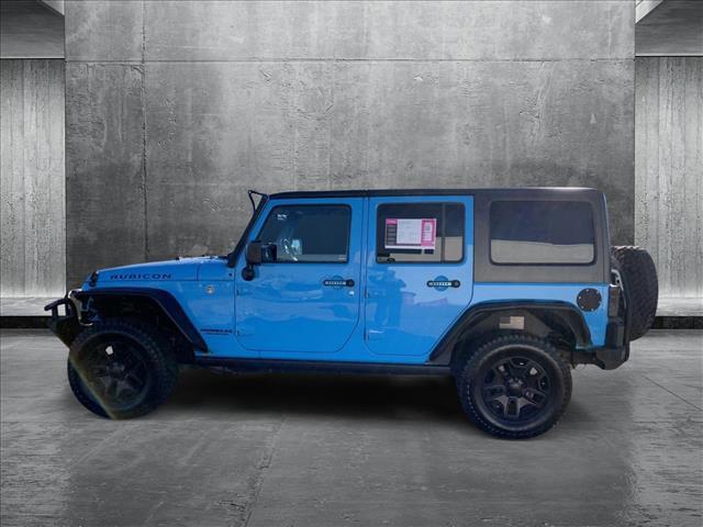 used 2017 Jeep Wrangler Unlimited car, priced at $24,787