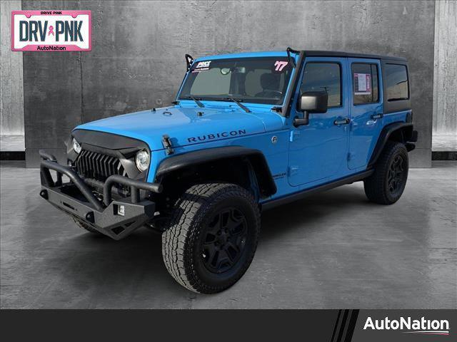 used 2017 Jeep Wrangler Unlimited car, priced at $24,787