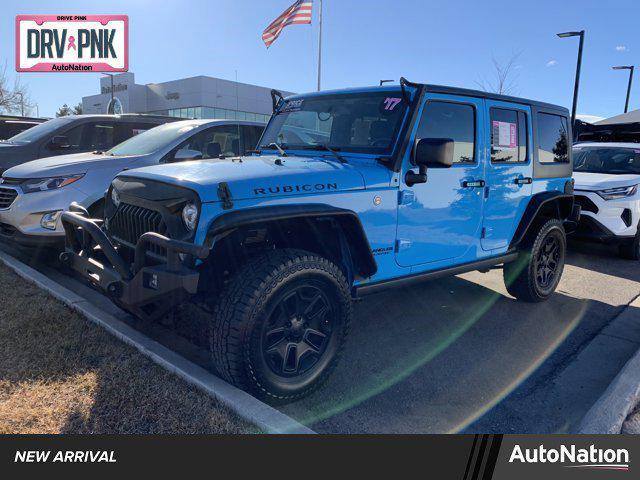 used 2017 Jeep Wrangler Unlimited car, priced at $24,787