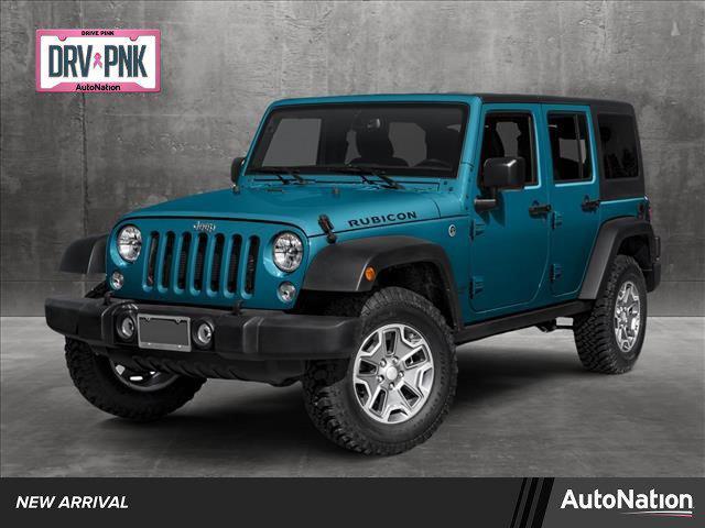 used 2017 Jeep Wrangler Unlimited car, priced at $24,787