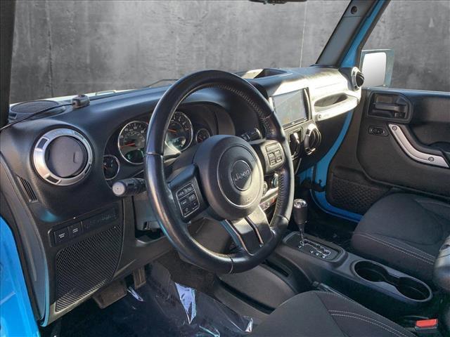 used 2017 Jeep Wrangler Unlimited car, priced at $24,787