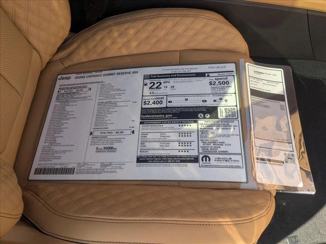 new 2025 Jeep Grand Cherokee car, priced at $61,211